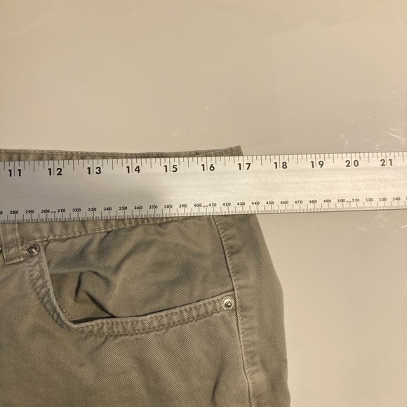 Zara Green Wide Leg Cargo 12 Utility High Rise Straps Flap Pockets Bloggers Fave - Picture 9 of 11